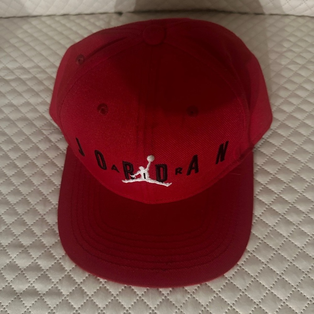 Jordan Red Baseball Cap